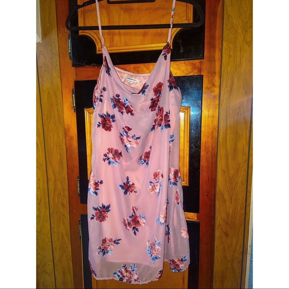Muave floral American eagle dress